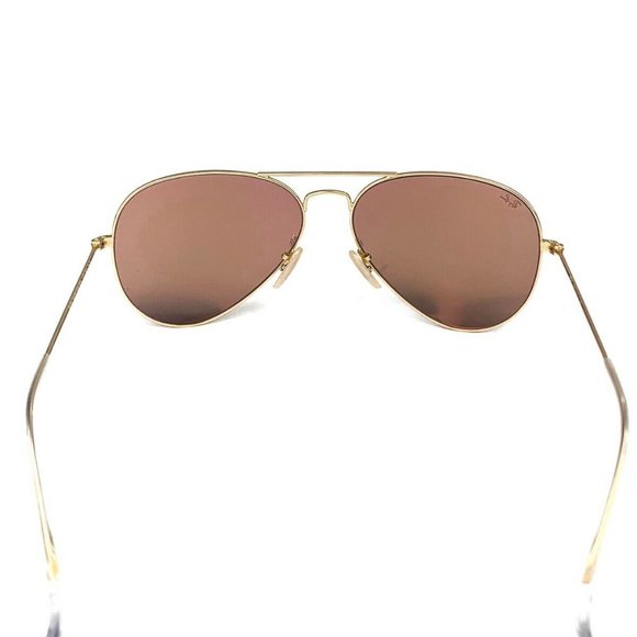 Ray-Ban Aviator Classic Golden Sunglasses - Picture 6 of 9
